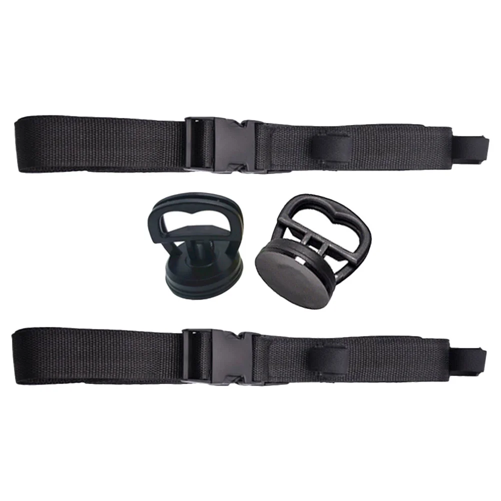 

Fishing Rod Rack Pole Storage Vehicle Holder Mounted Fish Bracket Belt Strap Car Mount Bandage