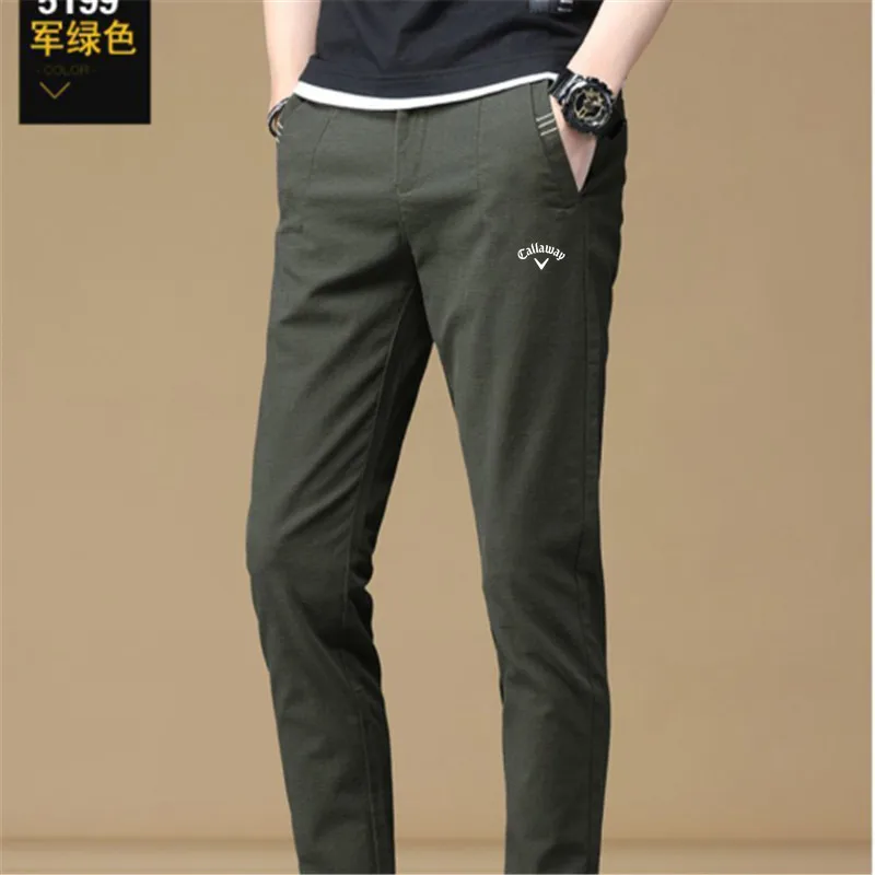 Autumn Winter Golf Wear Men Golf Pants Fashion Casual Pants J.LINDEBERG Golf Clothes Apparel Long Men Golf Clothing Horse
