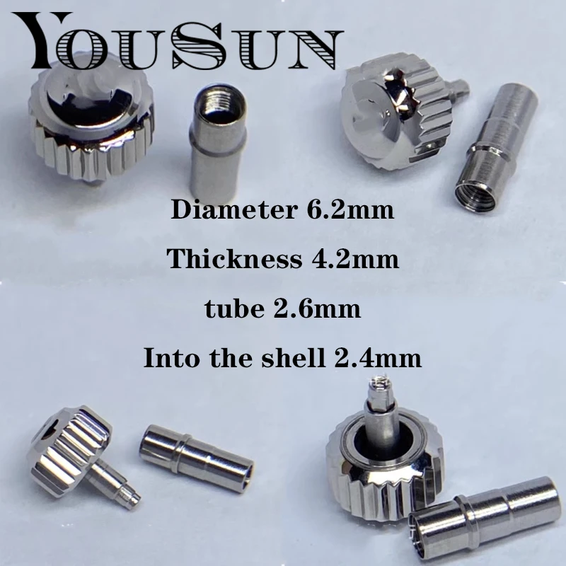 Корона для часов Omega SEAMASTER 300 аксессуары 6 2 мм