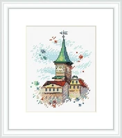 nn yixiao counted cross stitch kit cross stitch rs cotton with cross stitch m p studio m 564 roof spire 19 21 full embroidery