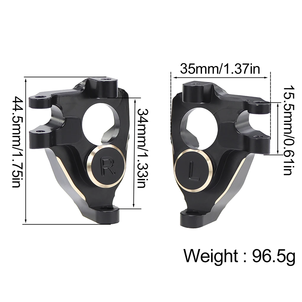 1/10 Деталь обновления ось для Феникса RC латунь крышка оси радиоуправляемая часть