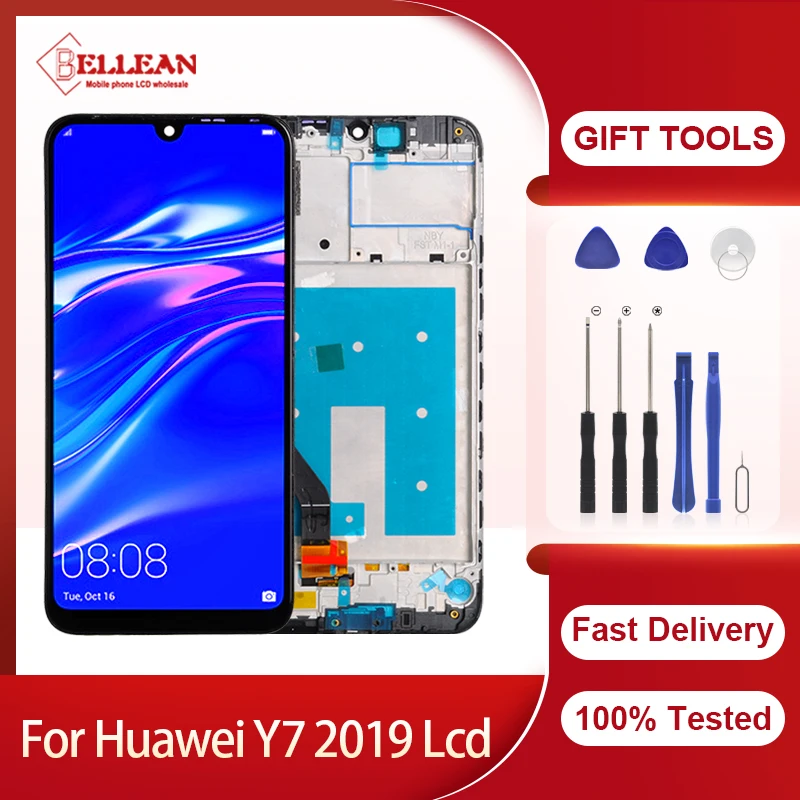 Catteny 6 26 дюйма для Huawei Y7 2019 ЖК-сенсорный экран Prime дисплей с дигитайзером телефон в