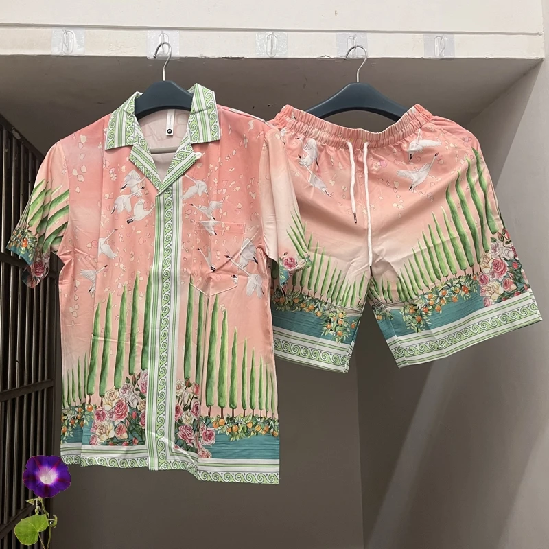 Рубашка мужская с коротким рукавом