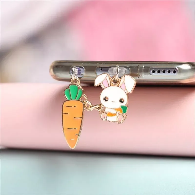 

Easy to use Anime Dust Plug Charm Kawaii Charge Port Anti Dust Plug Cap Cute Cartoon Type C Plugs Earphone Jack Stopper Pendant