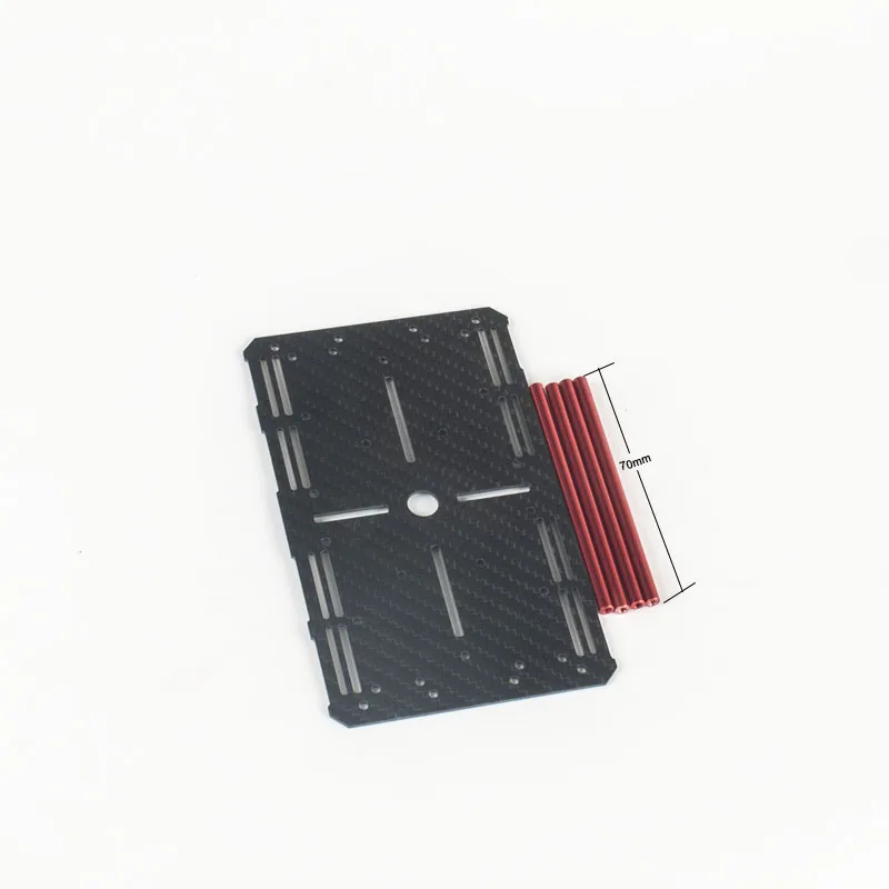 Подвесная пластина для батарей ZD550 ZD680, полностью из углеродного волокна, батарейный отсек, подвесная пластина, карданный подвес, аксессуары ZD550