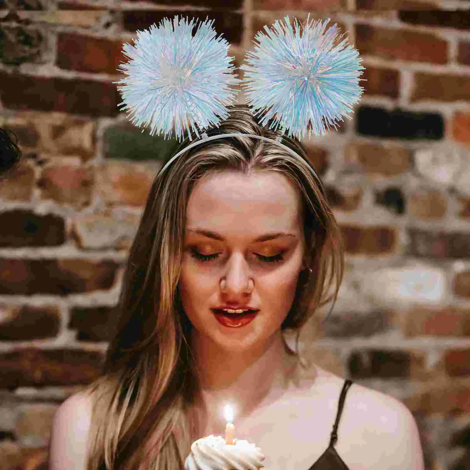 Аксессуары на День Святого Валентина повязка голову с фейерверком заколки для