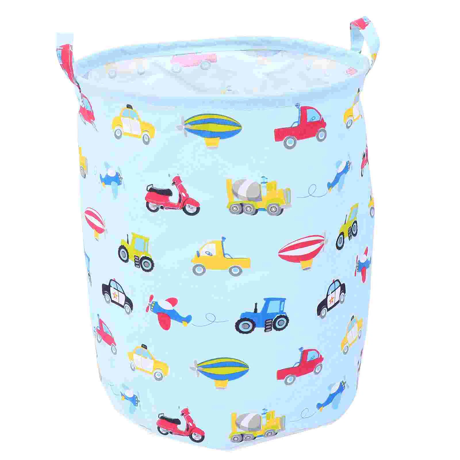 

1 Pc Thickened Clothes Bucket Folding Storage Basket Dust-proof Basket