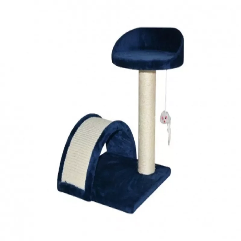 

scratcher cats mod. Scarlett, made of high quality materials, durable product, shelter and suitable sisal pole, offers entertain