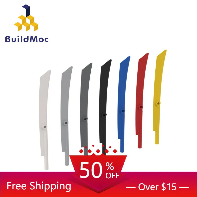 

10 шт. кубики MOC 98137 1x10 длинный нож для строительных блоков, детали «сделай сам», Классическая фирменная подарочная игрушка для детей
