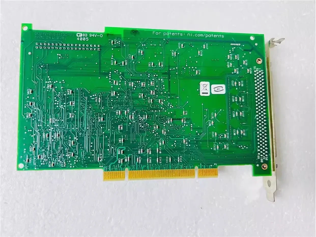 Фото 2026 Оригинальная NI PCI-6071E 12-битная 64-канальная многофункциональная карта сбора данных с аналоговым входом, реальные фотографии, в наличии. №2