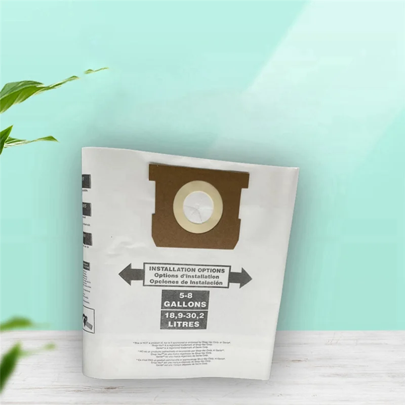 7 шт. универсальный мешок для сухого пылесоса 5–8 галлонов пылесосы магазина