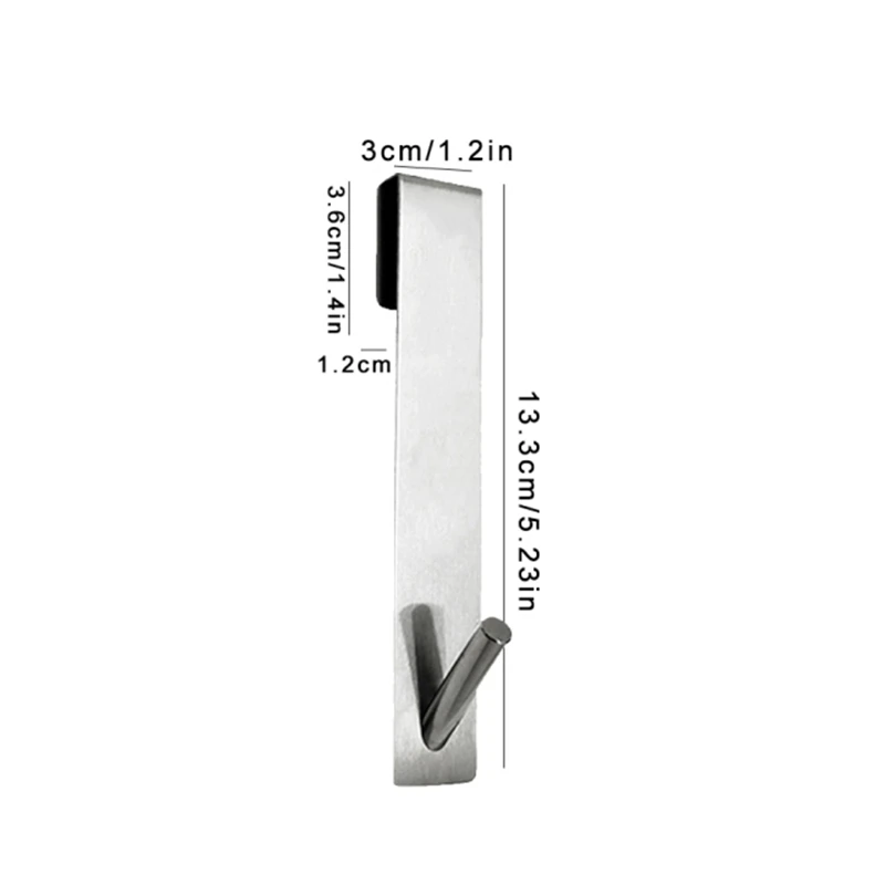 

Крючок для стеклянной двери из нержавеющей стали