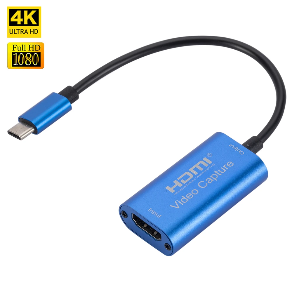 HD 1080P Type C HDMI-совместимая Micro USB карта для захвата видео 3 0 захват ПК игровой камеры