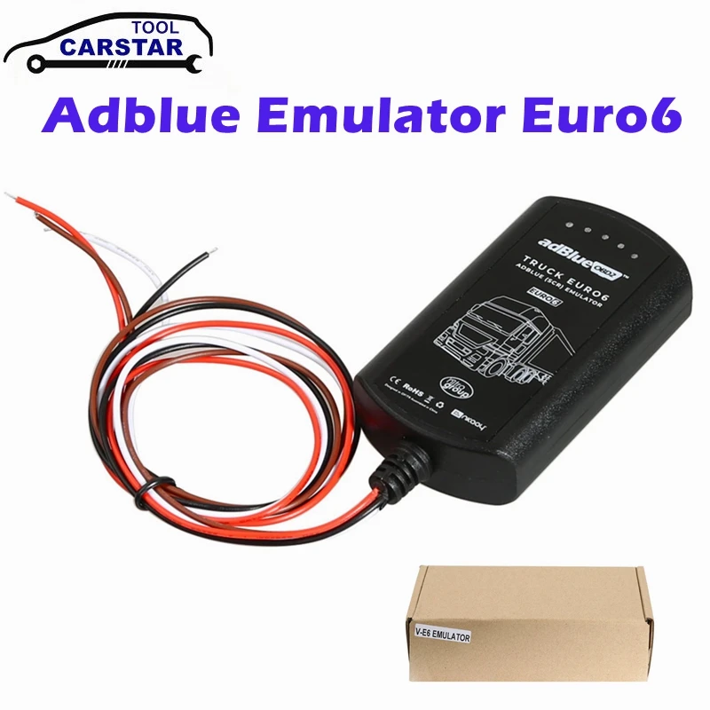 Профессиональный эмулятор AdBlue Euro6, диагностический инструмент для грузовиков, эмулятор Adblue для Mercedes Benz/DAF Euro6, эмулятор adblueOBD2