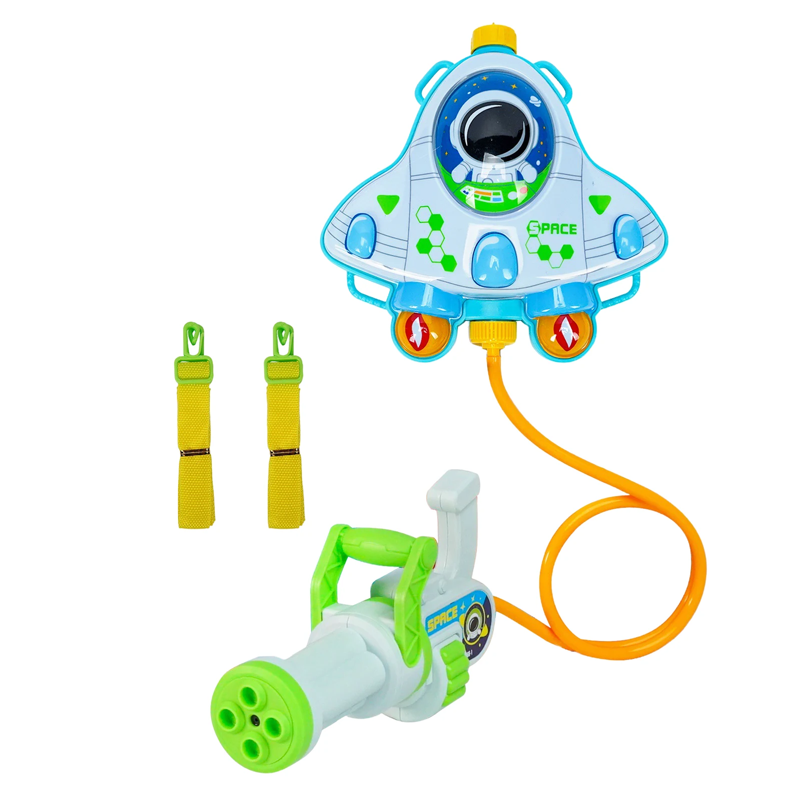 

Water Pistol For Kids Outdoor Beach Swimming Pool Water Fighting ToyBackpack Pull-Out Shooting Toy Great Summer Parent-Child Toy