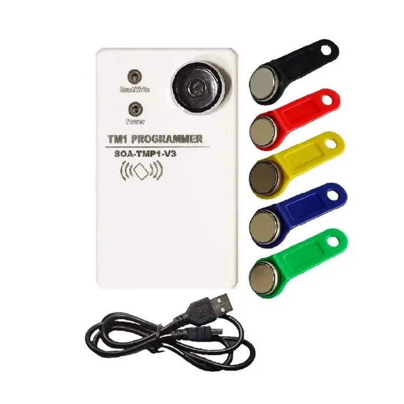 Фото Портативный RFID-копир/дубликатор ZIZI TM1 (RW1990, TM1990, TM1990B, iButton, DS-1990A) 125 кГц для карт EM4305, T5577, EM4100, TM №1