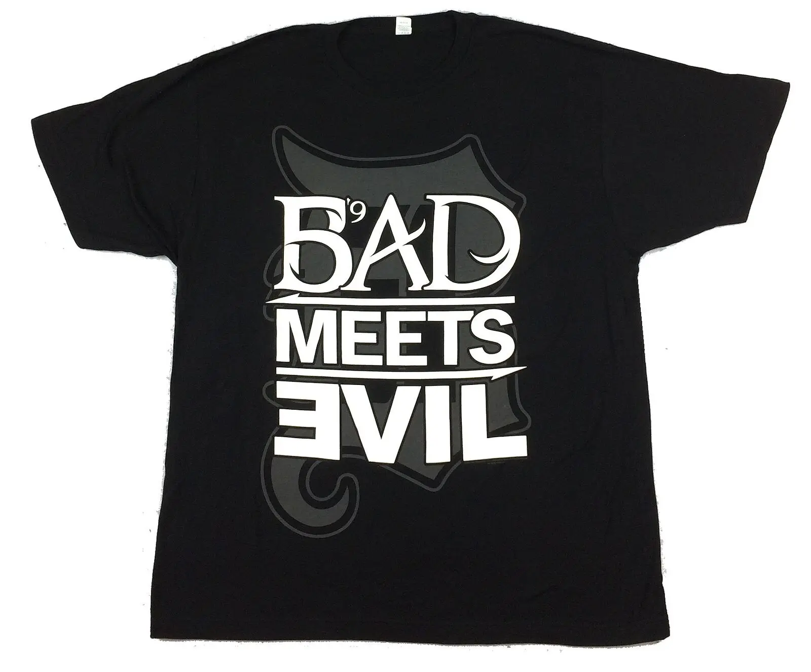 

Eminem Bad Meets Evil D Logo Black T Shirt New Merch
