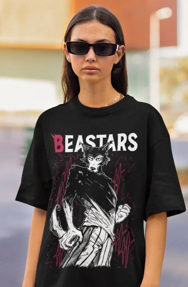 Рубашка Beastars Legoshi для девочек аниме японский стиль подарки рубашка всех размеров