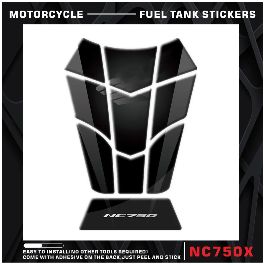 

For NC700X NC750X NC 700 750 X Carbon Fiber Oil Fuel Gas Tank Pad Sticker Decal Protector Tankpad Motorcycle Decoration