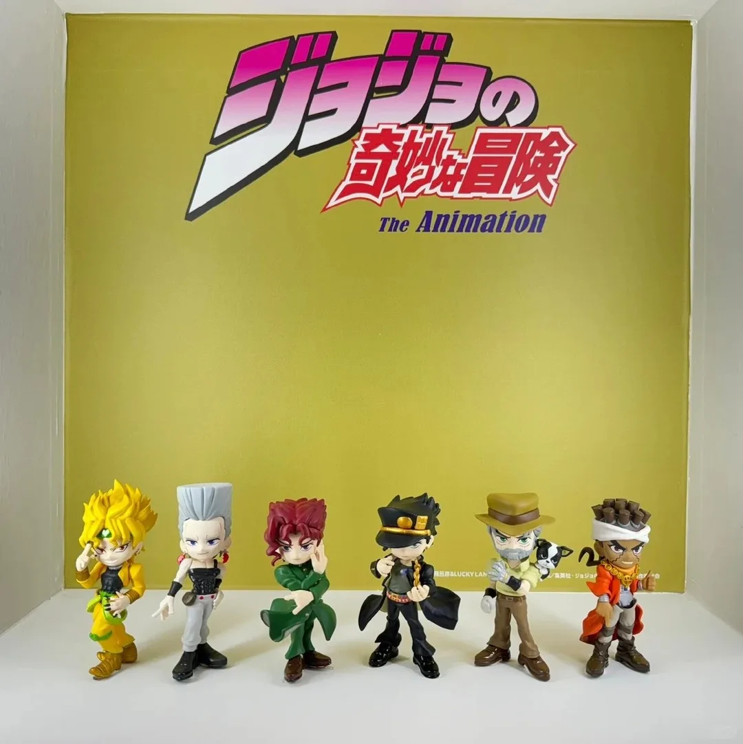 Фото Коллекционная фигурка Palverse Blind Box: Jojo Bizarre Adventure Stardust Crusaders, Джотаро Куджо, Дио. ПВХ, украшение для автомобиля, подарок. №1