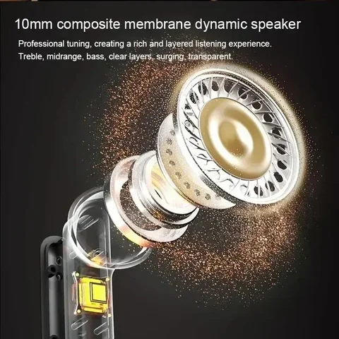 Беспроводные гарнитуры 895B Bluetooth наушники 5,3 наушники светодиодный дисплей мощности TWS спортивные наушники с микрофоном для смартфонов