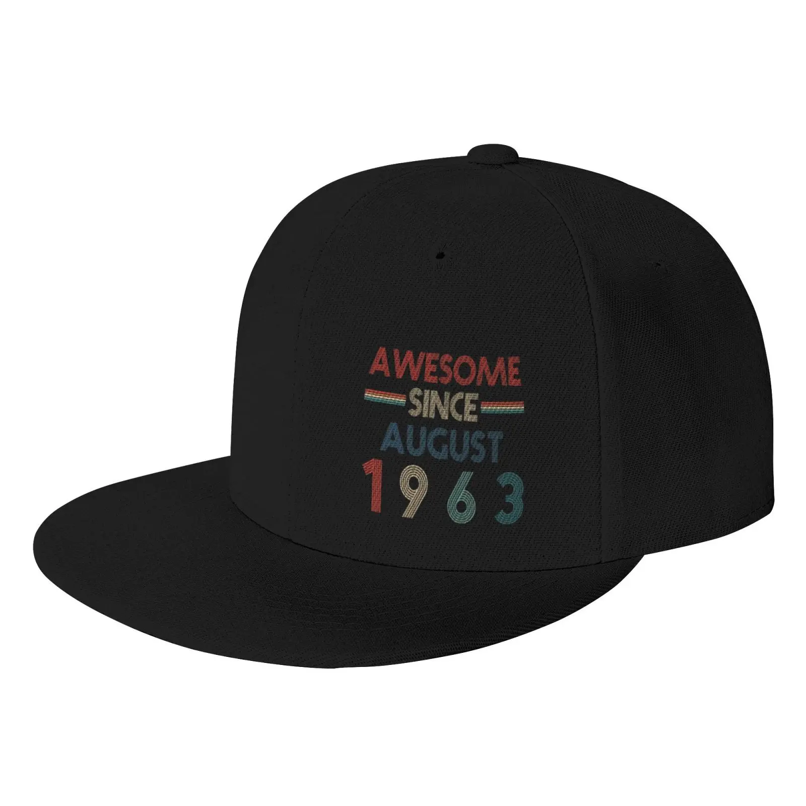 

Awesome Since August 1963 Birthdate Men's Hat Bucket Hat Hat Men Man Cap Hat Male Hats Man Cowboy Hats Hat For Boy Women's Cap