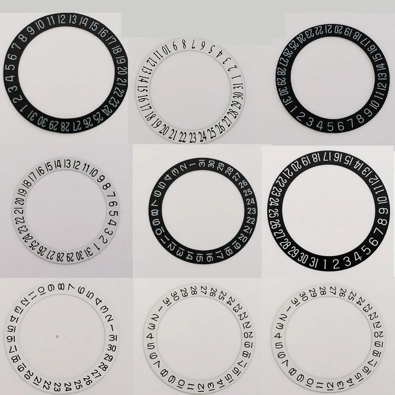 2813 8205 8215 наклейка с широким календарем серии Lao белая пластина трехсимвольные