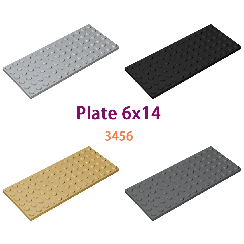 Конструктор «сделай сам», 18/10/5 шт., тонкие фигурки, кирпичи, 6x14 точек, развивающие креативные размеры, игрушки для детей, совместимы с 3456