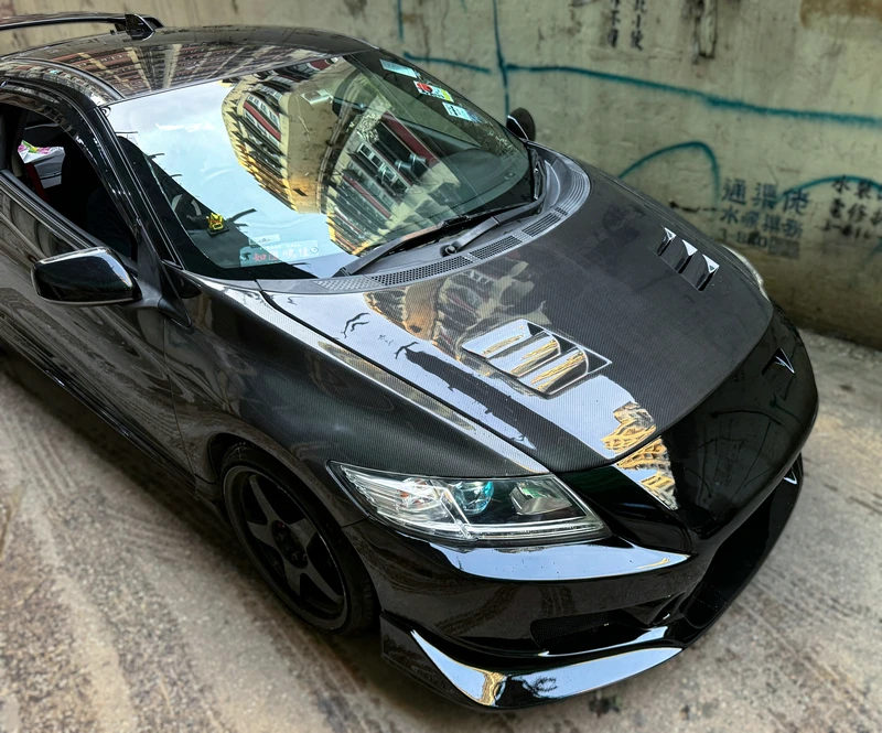 Карбоновый блендер для 10-16 CRZ ZF1 MUG Style вентилируемый капот легкие автомобильные