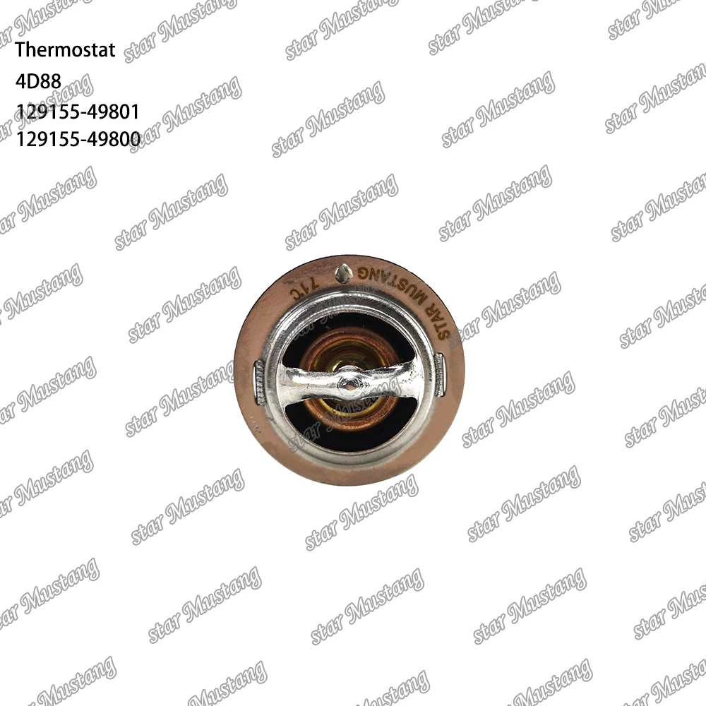 4D88 термостат 129155-49801 129155-49800 подходит для деталей двигателя Yanmar