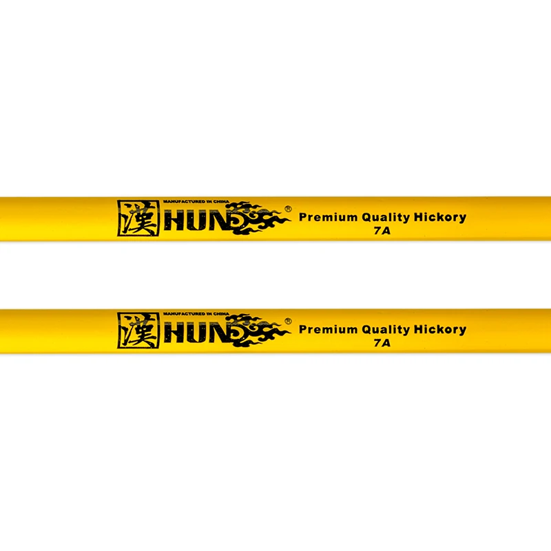 Барабанные палочки Hun Colored Series из гикори 7A, цветные деревянные палочки для барабанов, профессиональные, с равномерным весом и тоном. (art.: 3920dcdde61d0) - 3920dcdde61d0