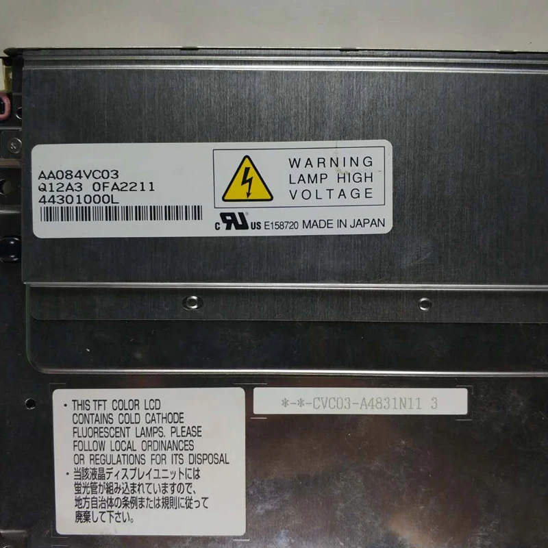 Оригинальная ЖК-панель 8 4 дюйма 640(RGB)× 480 VGA 95PPI 60 Гц AA084VC03 AA084VC05 AA084VC06 AA084VC07 полностью