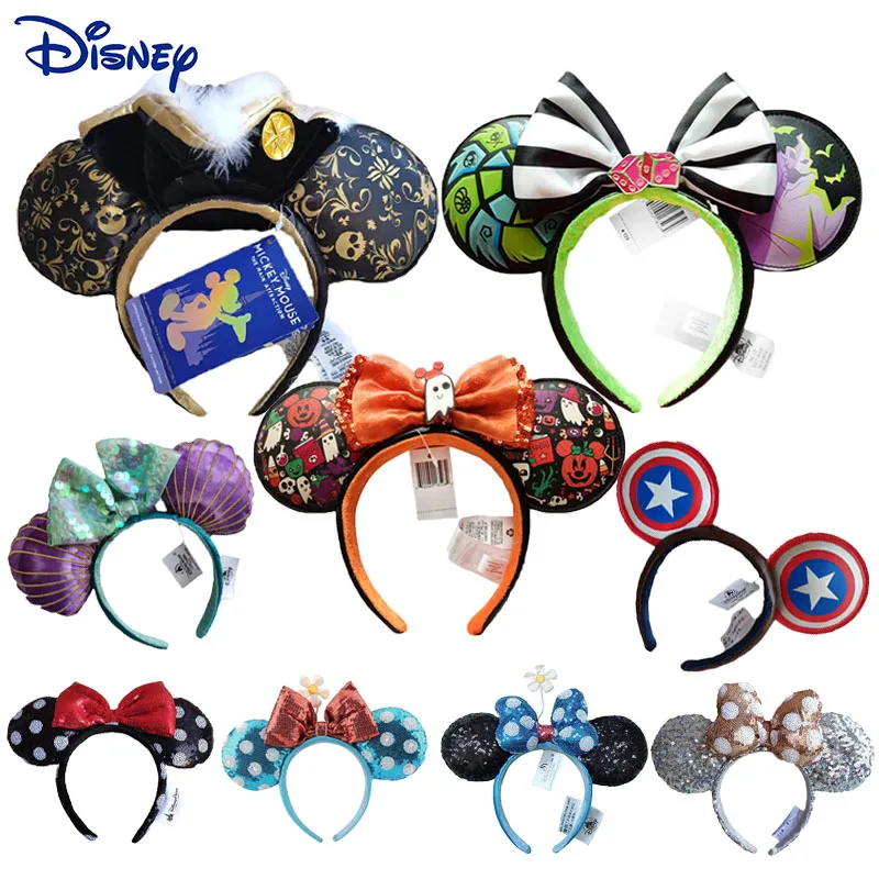 Модный головной убор для девочек с классическими ушками Disney 50-й годовщины