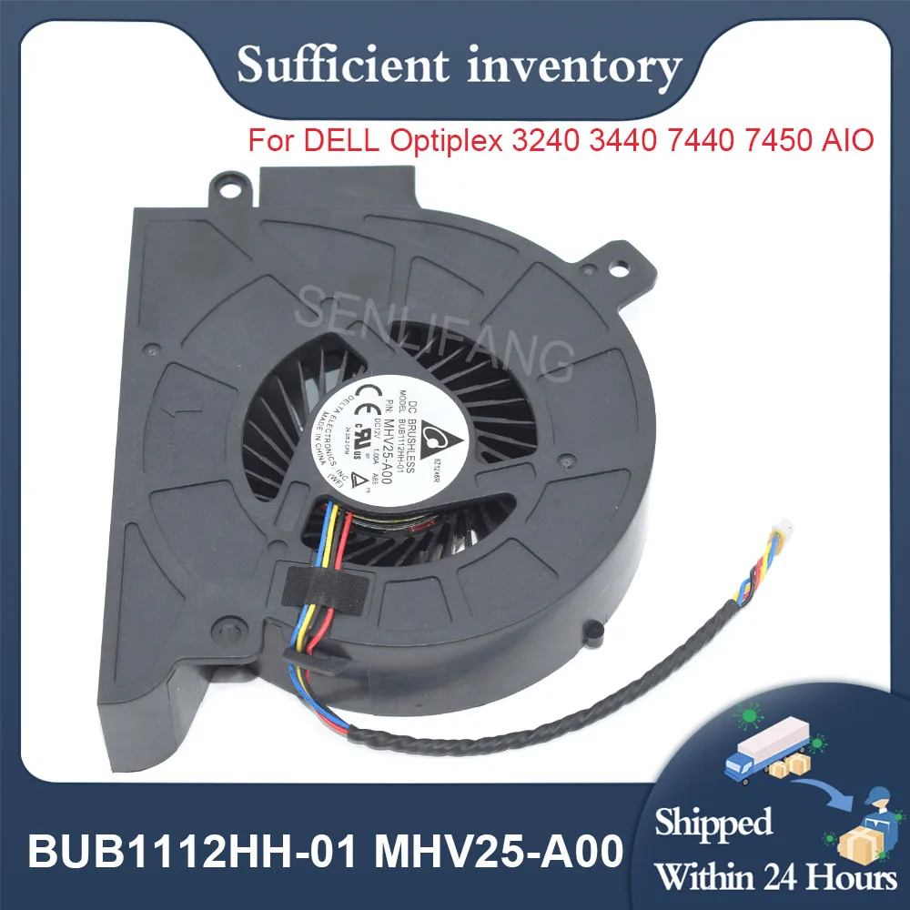 Новый вентилятор охлаждения процессора 12 В BUB1112HH-01 MHV25-A00 0MHV25 для DELL Optiplex 3240 3440 7440