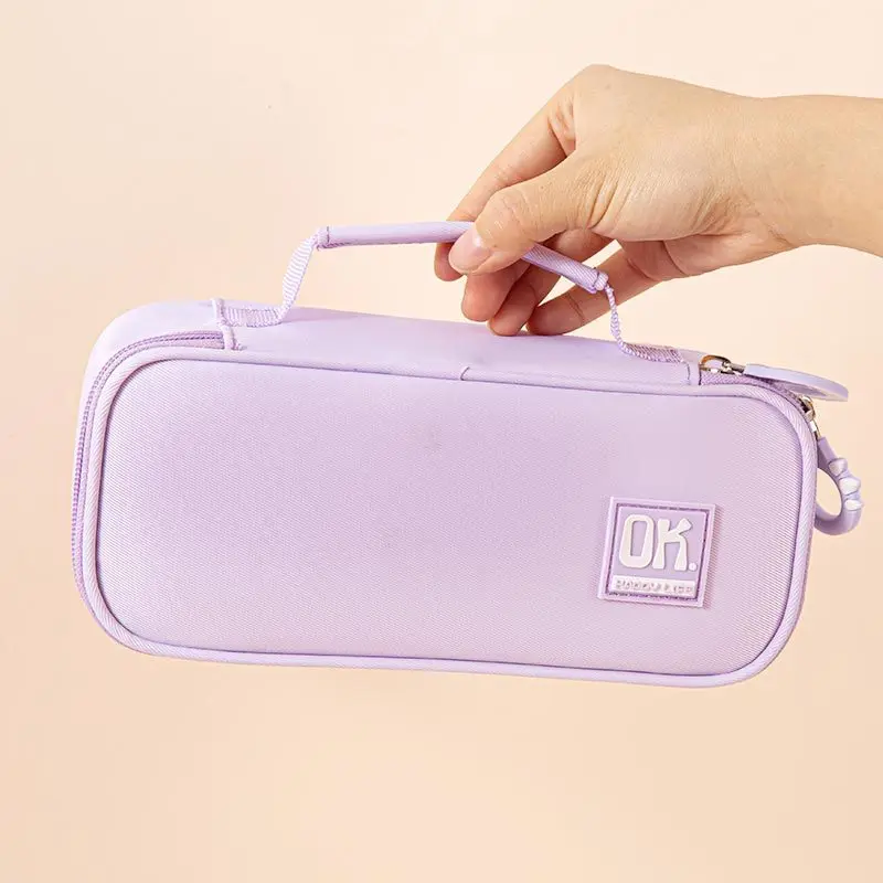 

Multi-layer Pencil Case Simple Stationery Storage Bag Washable Pencil Bag Portable Storage Box School Pouch Stationery