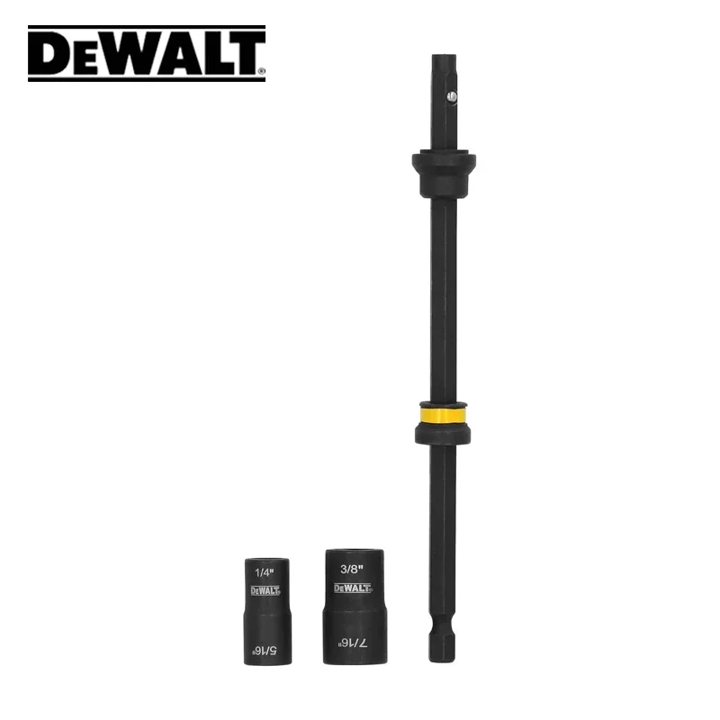 DEWALT DWADENDEXT-2 FLEXTORQ Удлинитель розетки и SAE 4-в-1 с 6-дюймовым удлинителем Двусторонние