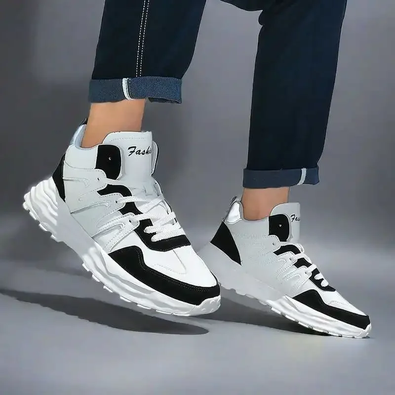 Ete Спортивная обувь на нескользящей подошве Мужская высокая черная Уличные