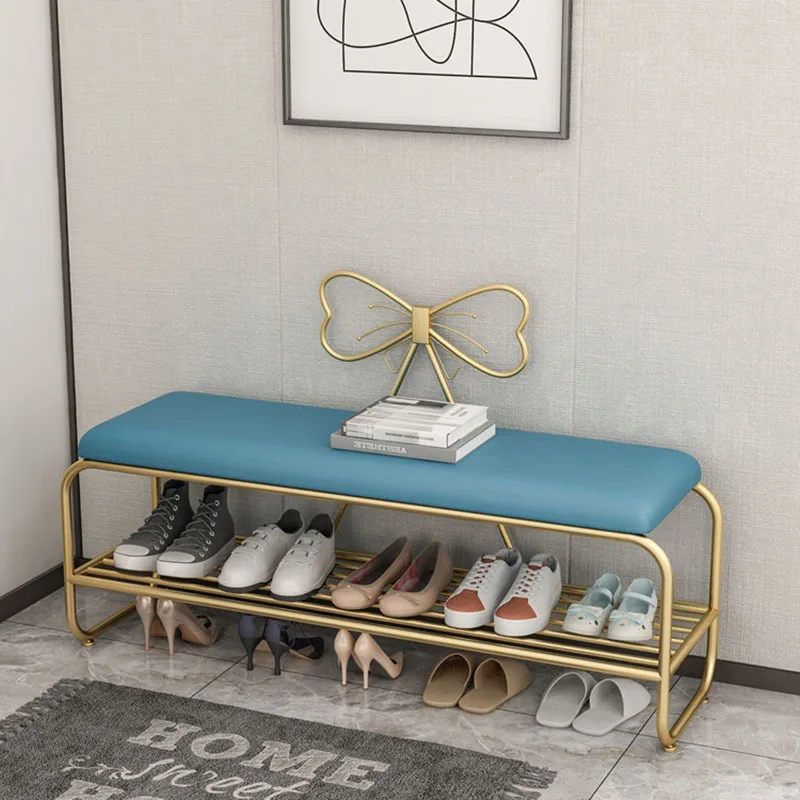 Органайзер для хранения обуви роскошная скамейка гостиной шоу Минималистичная