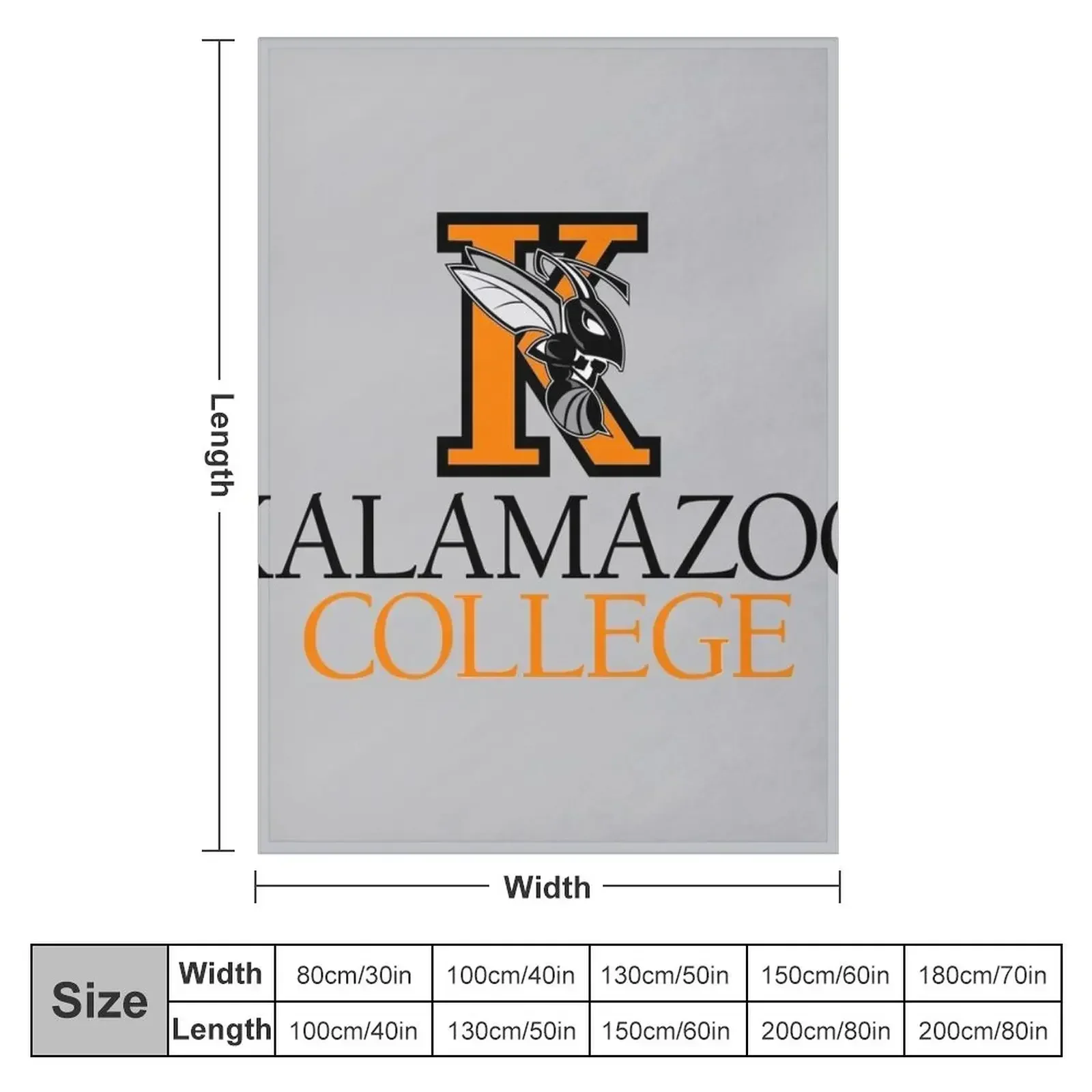 Новое одеяло Kalamazoo College 2 утяжеленное декоративное роскошное для кемпинга