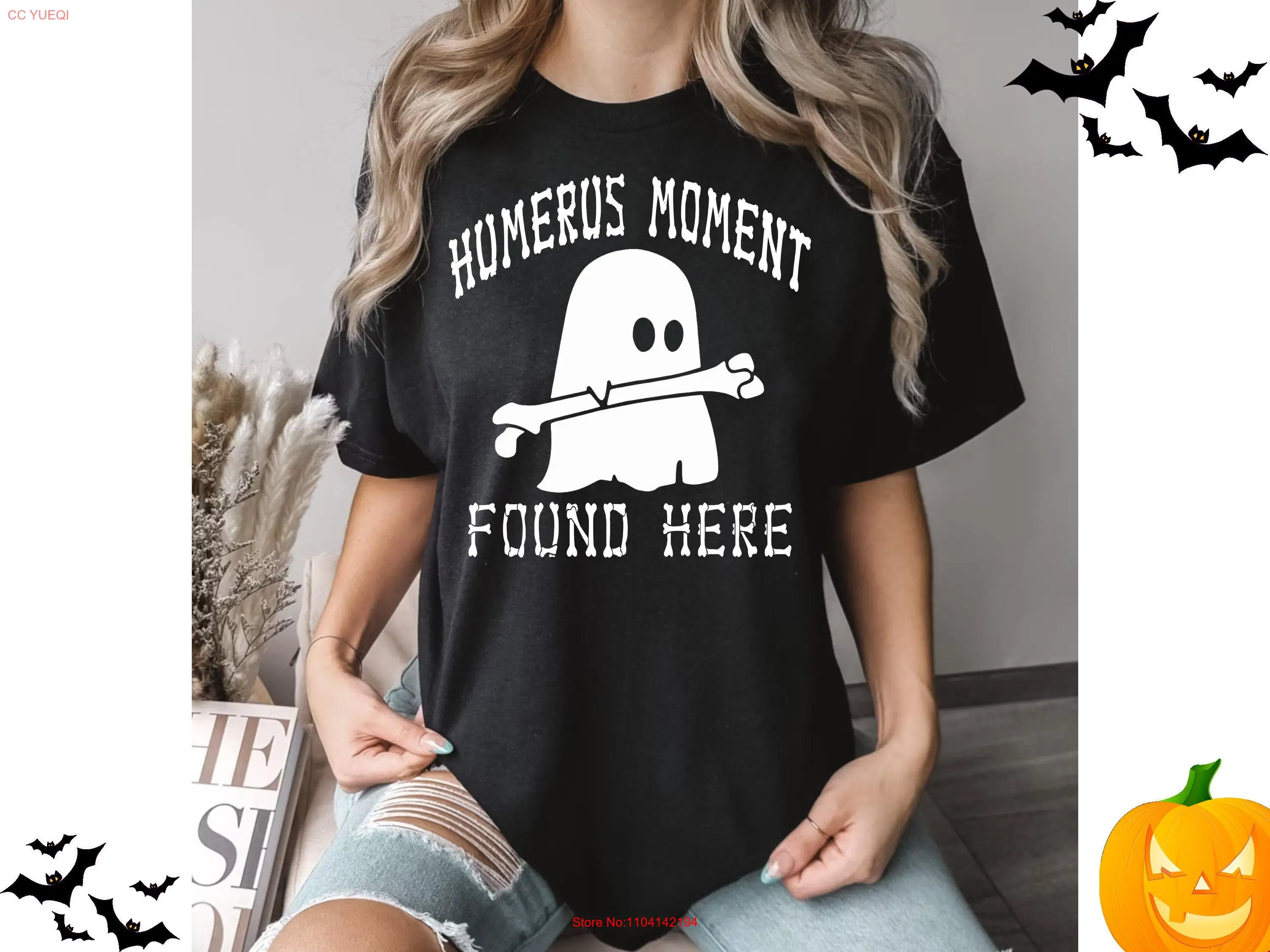 Футболка с длинным или коротким рукавом для медсестер Хэллоуин