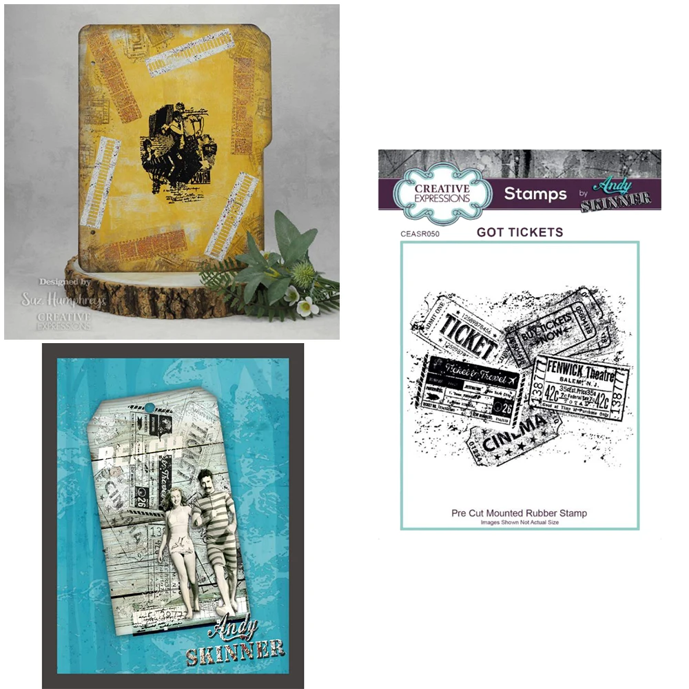 

Vintage Name Brand Tags Clear Stamps No Cutting Dies For Paper Card Embossing Decoration Photo Album Handmade Craft Stamps