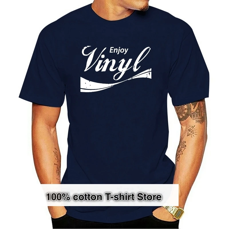 

Enjoy Vinyl Record T shirt Vinyl Record tee vinyl scratch vinyl vinyl records oldschoolhiphop oldschool vinyls vinyl