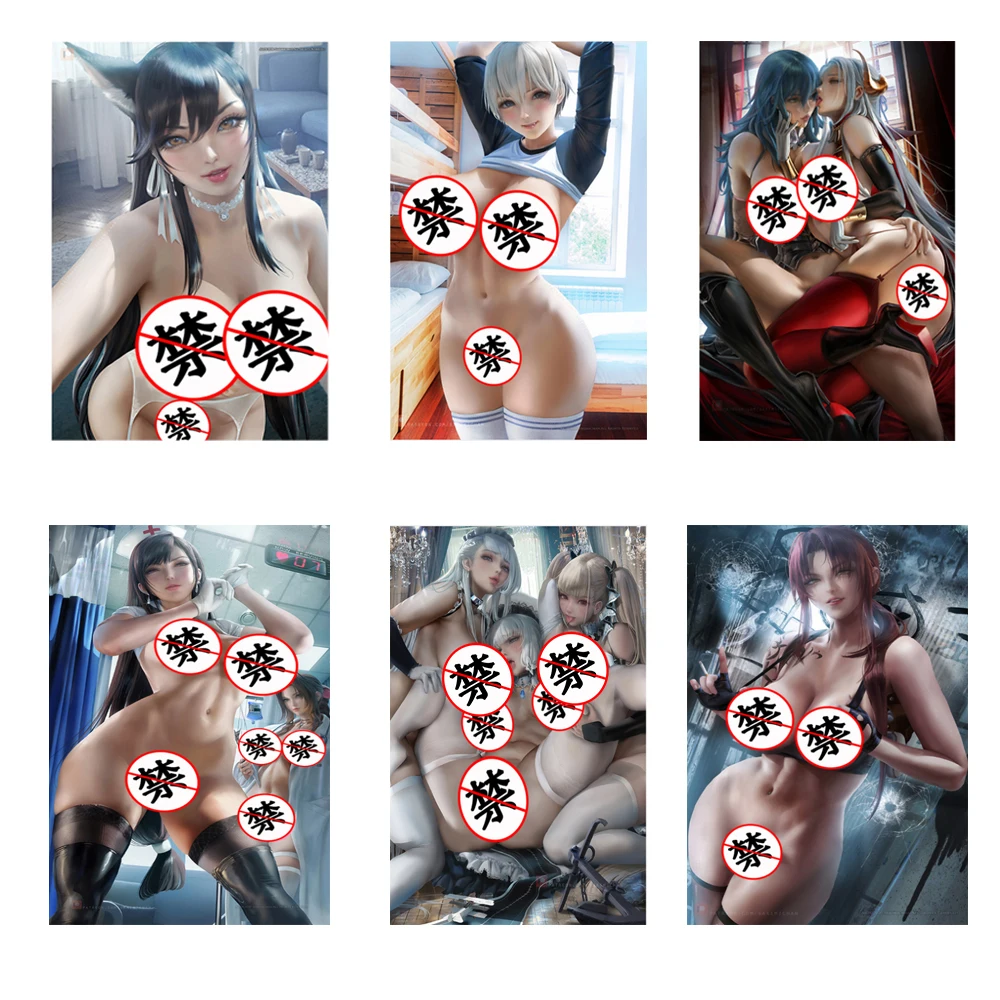 

Anime Characters Sexy Photo HD Canvas Painting Print Sexy Girl Custom Living Room Bedroom Home Art Wall Picture Frameless