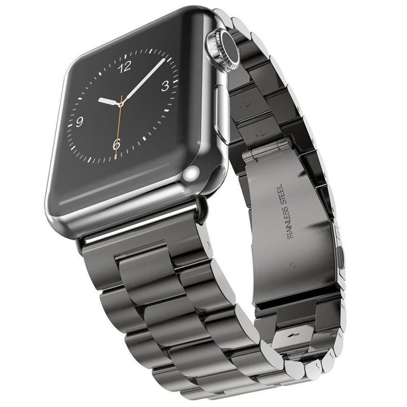 Ремешок металлический для Apple Watch Series 7 45 мм 41 брендовый новый браслет из