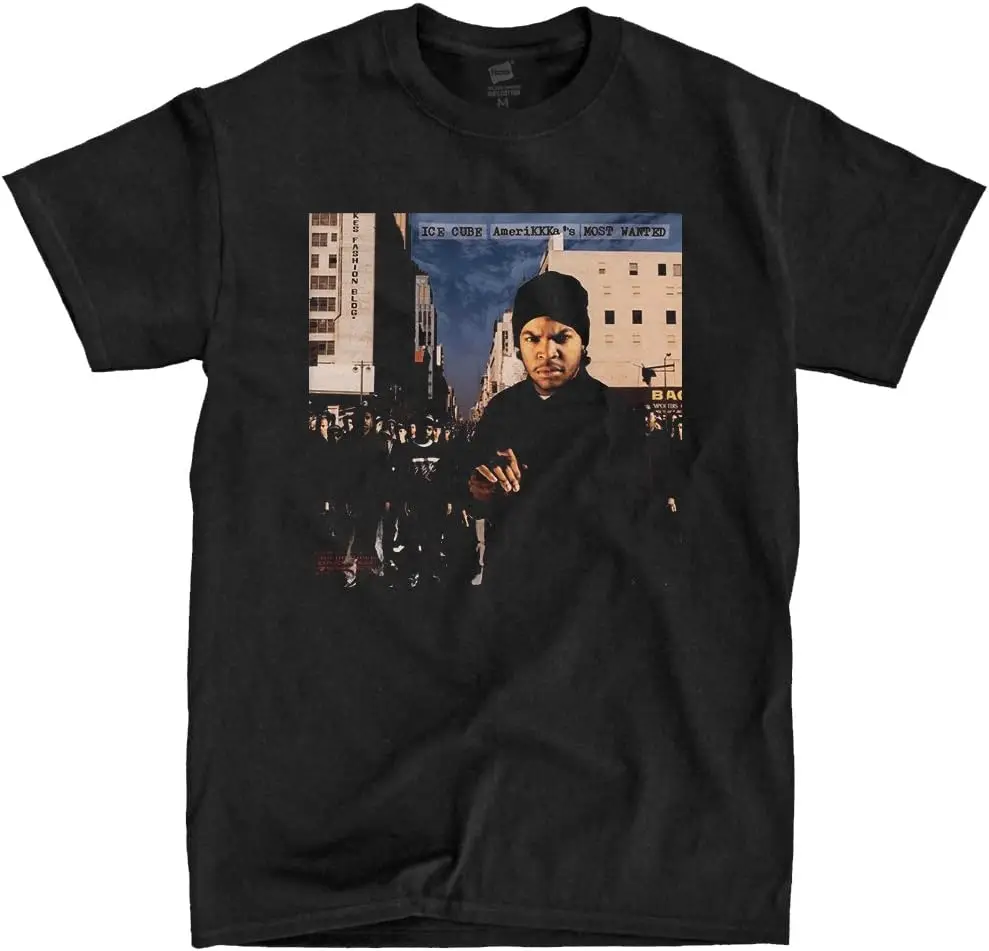Ice Cube - AMERIKKKA Черная рубашка
