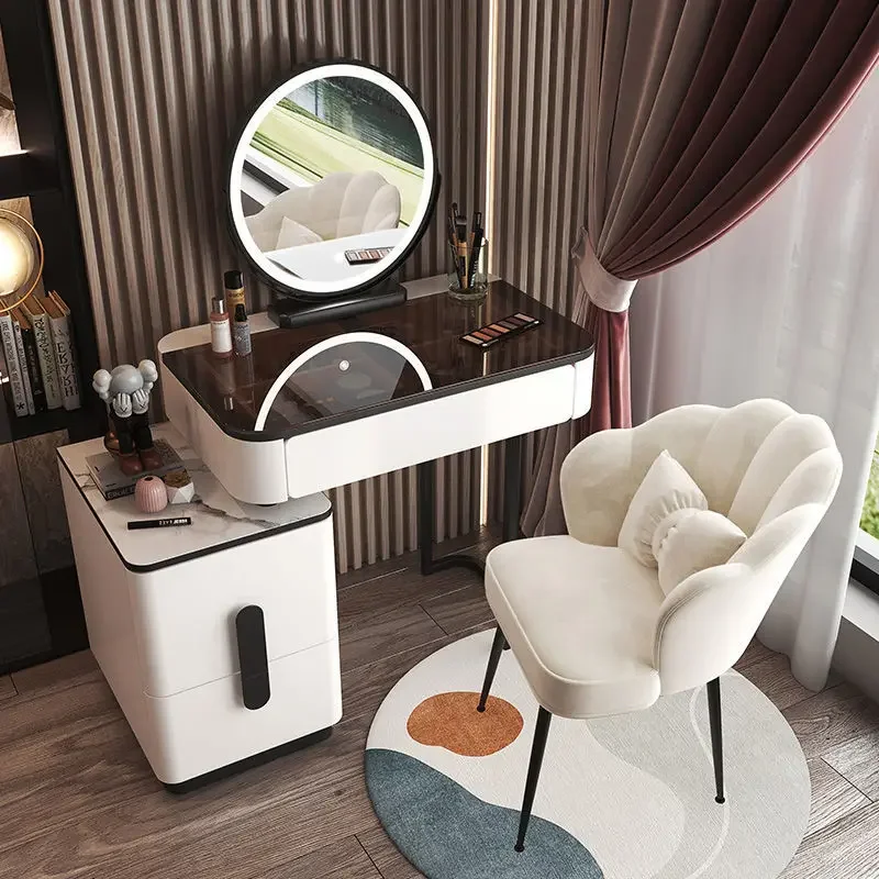 Mirrors Makeup Dressing Table Drawer Lighting Led Living Room Bedroom Household Home Furniture |
