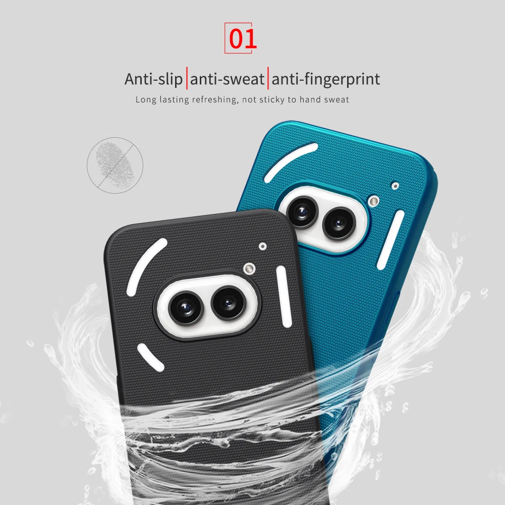 Суперматовый чехол NILLKIN для телефона 2 А Жесткий ПК Ультратонкий защитный задняя