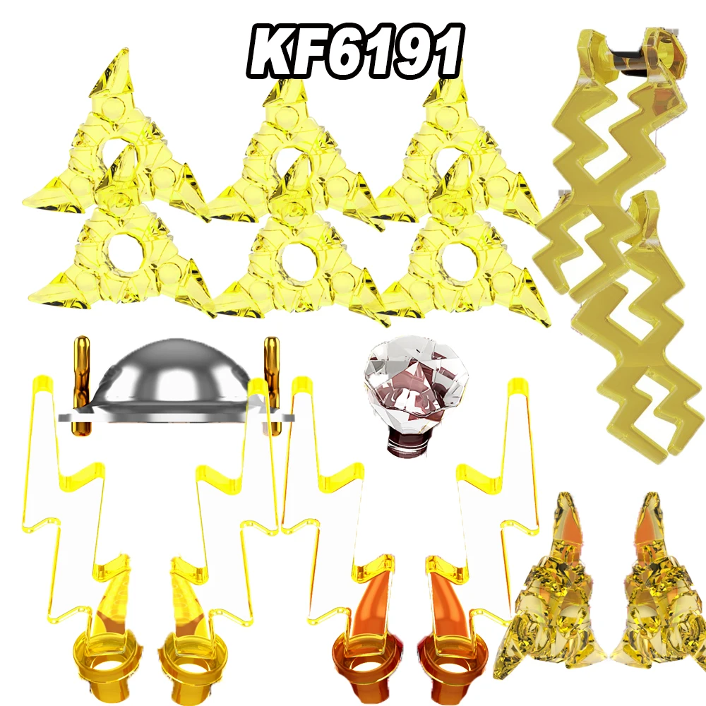 

KF6191 ABS Plastic Accessories Character Assembled Building Blocks Model Figures For Children Collection Toys Gift