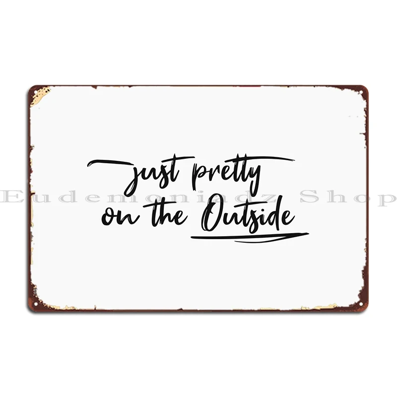 

Просто красивый внешний металлический знак, персонализированный Фотофон с изображением пещеры, стены, пещеры, жестяной знак, плакат