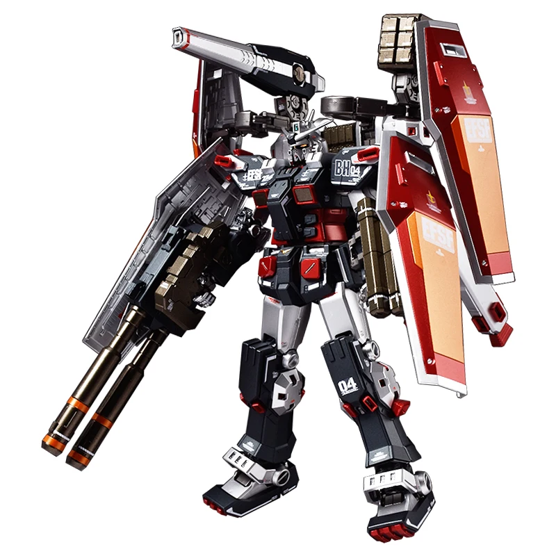 

MG 1/100 модель RX-78 FULL ARMOR Ver. Детский мобильный костюм с черным специальным покрытием KA, Модель для сборки детских игрушек
